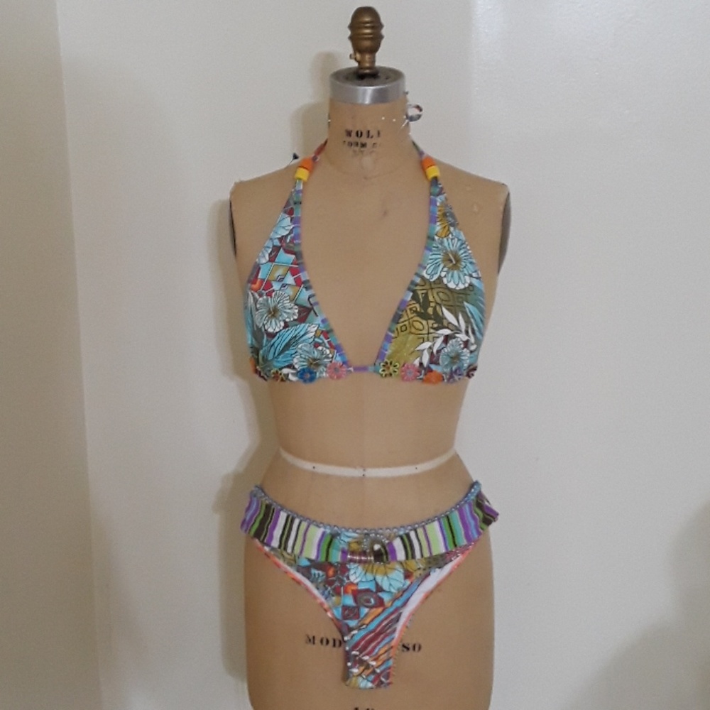 Two piece bathing suit